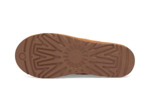 UGG Tasman Shaggy Suede Slipper Dark Apricot - Image 3