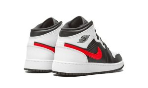 Air Jordan 1 Mid Chile Red (GS) - Image 3