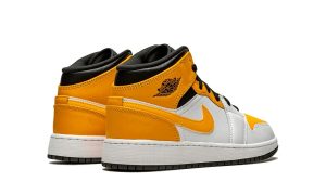 Air Jordan 1 Mid 'University Gold' (GS) - Image 3