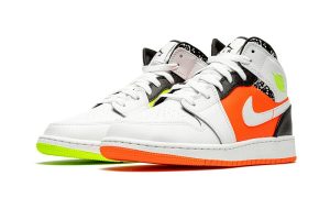 Jordan 1 Mid Composition Notebook (GS) - Image 3