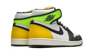 Air Jordan 1 Retro High White Black Volt University Gold - Imagen 3