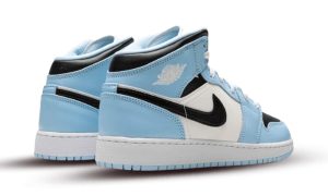Air Jordan 1 Mid Ice Blue (GS) - Image 3