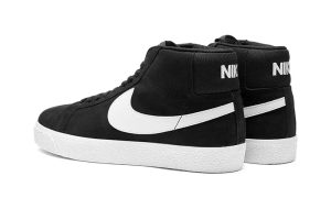 Nike SB Zoom Blazer Mid Black White - Imagen 3