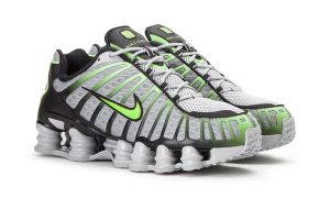 Nike Shox TL Wolf Grey Lime Blast - Imagen 3