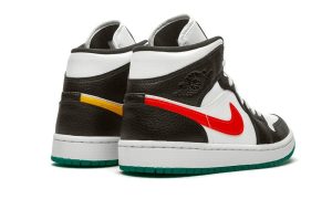 Jordan 1 Mid Alternate Swooshes Red Yellow (W) – Bild 3