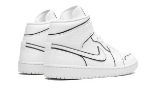 Jordan 1 Mid Iridescent Reflective White (W) - Image 3