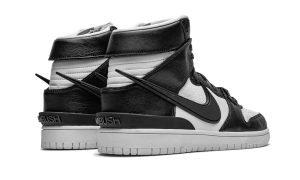 Nike Dunk High Ambush Black White - immagine 3