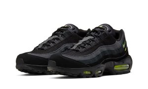 Nike Air Max 95 Retro Logo Black Grey Volt - Image 3