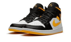 Jordan 1 Mid Laser Orange Black (W) - immagine 3