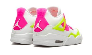 Jordan 4 Retro White Lemon Pink (GS) - Image 3