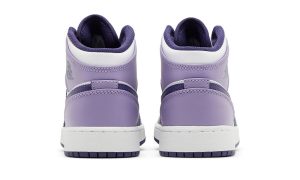 Jordan 1 Mid White Sky J Purple (GS) - Imagen 3