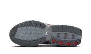 Nike Air Max Dn SE Light Smoke Grey White Smoke Grey University Red - Image 4