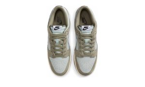 Nike Dunk Low Retro SE Light Silver Light Army Sail White - Image 4