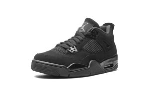 Jordan 4 Retro Black Cat 2020 (GS) - Image 4