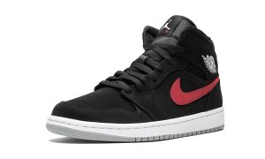 Air Jordan 1 Mid Multi-Color Swoosh Black – Bild 4