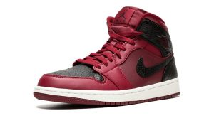 Air Jordan 1 Retro Mid 'Team Red Black' - Afbeelding 4