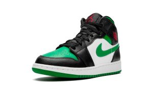 Jordan 1 Mid Green Toe (GS) - immagine 4