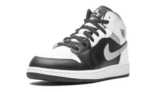 Air Jordan 1 Mid White Shadow (GS) - Afbeelding 4