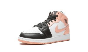 Jordan 1 Mid Arctic Orange Black Toe (GS) – Image 4