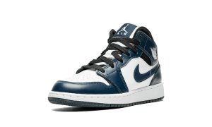 Air Jordan 1 Mid Dark Teal (GS) – Image 4