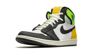 Air Jordan 1 Retro High White Black Volt University Gold - Imagen 4