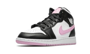 Jordan 1 Mid White Black Light Arctic Pink (GS) - Imagen 4