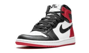 Jordan 1 Retro High Satin Black Toe (Women's) - Image 4