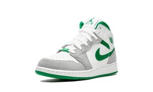 Air Jordan 1 Mid Grey Green (GS) - Afbeelding 4