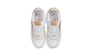 Nike Air Force 1 Low Shadow White Team Gold Rattan (Women's) - Image 4