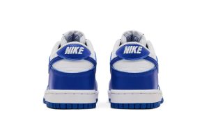 Nike Dunk Low White Hyper Royal (GS) - Image 4