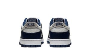 Nike Dunk Low Summit White Midnight Navy - Image 4
