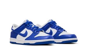 Nike Dunk Low White Hyper Royal (GS) - Image 5