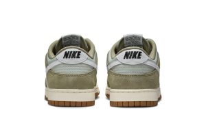 Nike Dunk Low Retro SE Light Silver Light Army Sail White - Image 5