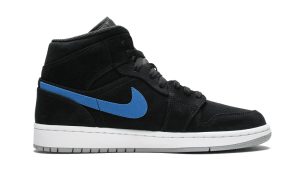 Air Jordan 1 Mid Multi-Color Swoosh Black – Bild 6