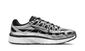 Nike P-6000 Metallic Silver Black White (Women's) - Image 6