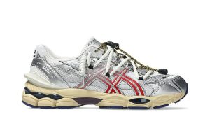 ASICS Gel-Cumulus 16 TOGA White Red Pure Silver - Image 6